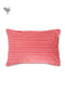 40s Cotton Pillow Cover In Striped Print
